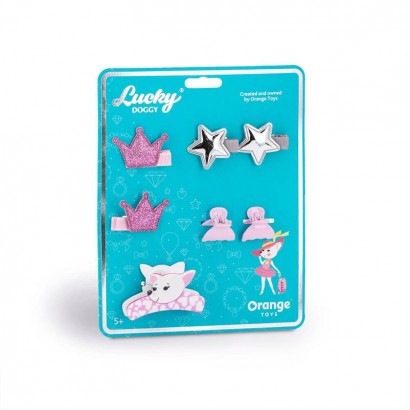 Orange Toys Hair Accessories Set Lucky Doggy