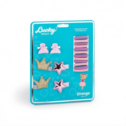 Orange Toys Set of rubber bands and hair accessories