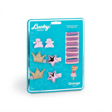 Orange Toys Set of rubber bands and hair accessories
