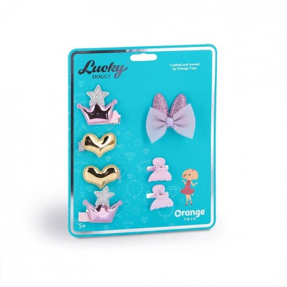 Orange Toys Set of delicate hair accessories