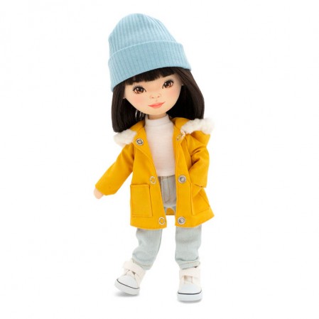 Orange Toys Sweet Sisters Lilu with a mustard parka jacket 32 cm