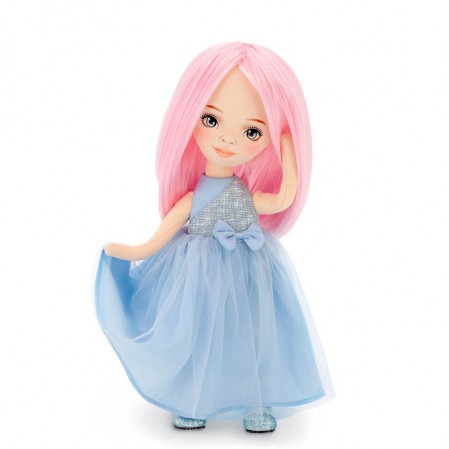 Orange Toys Sweet Sisters Billy in a blue satin dress 32 cm
