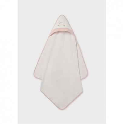 Mayoral soft baby towel with embroidery
