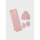 Mayoral baby set of hat and scarf for girl